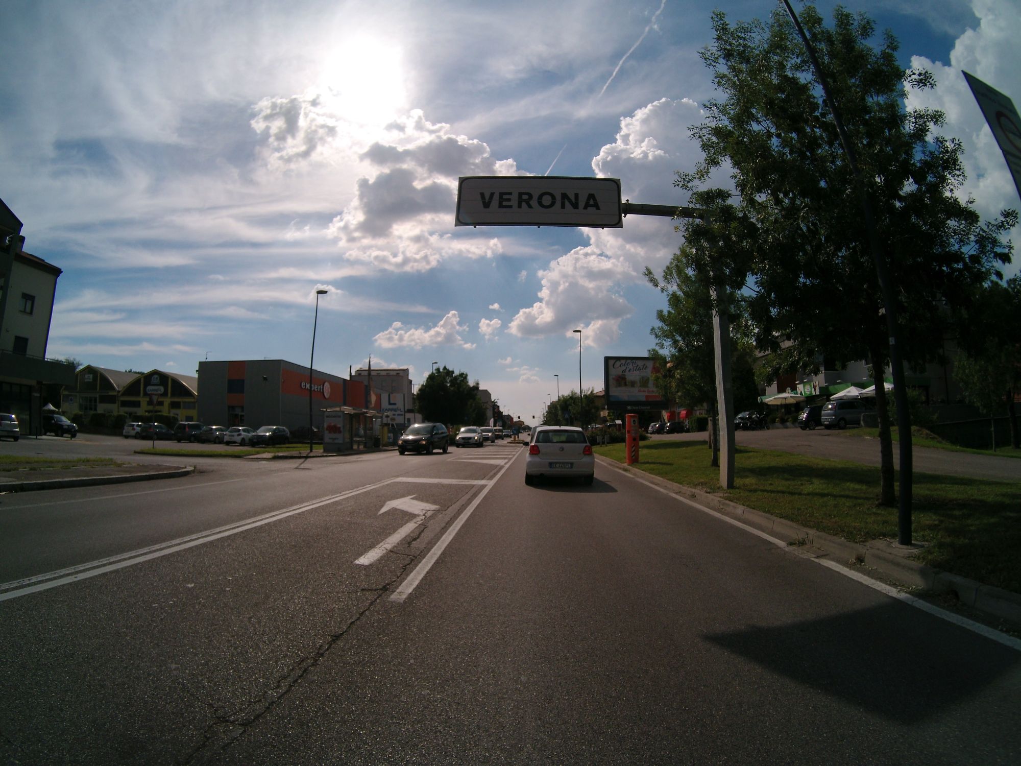 Trochu Verony zo začiatku mesta. A nikde žiadna Veronika.